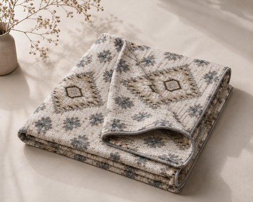 Cotton Filled Comforter | Soft Sleeping Blanket for All Seasons