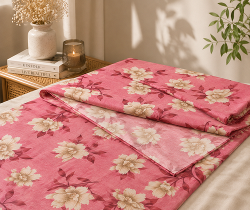 Premium Cotton Bedsheet | Soft & Comfortable Double Bed Sheet