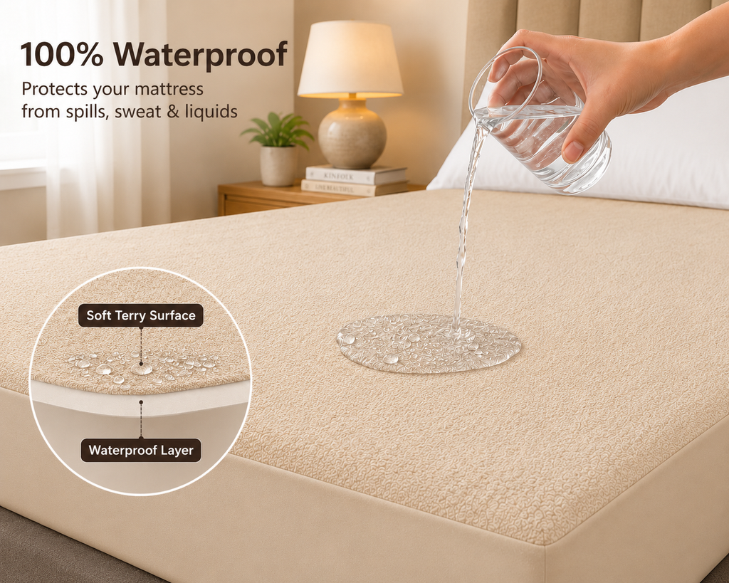 Premium Mattress Protector | Soft & Comfortable Bed Protection Cover