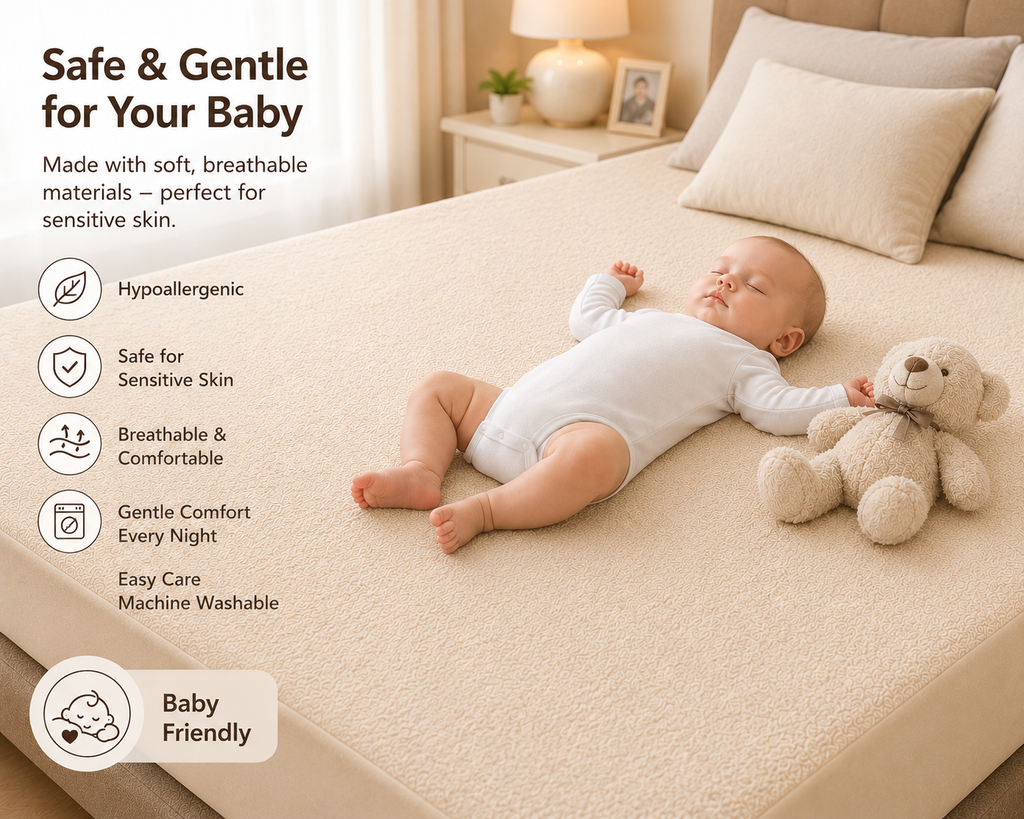 Premium Mattress Protector | Soft & Comfortable Bed Protection Cover