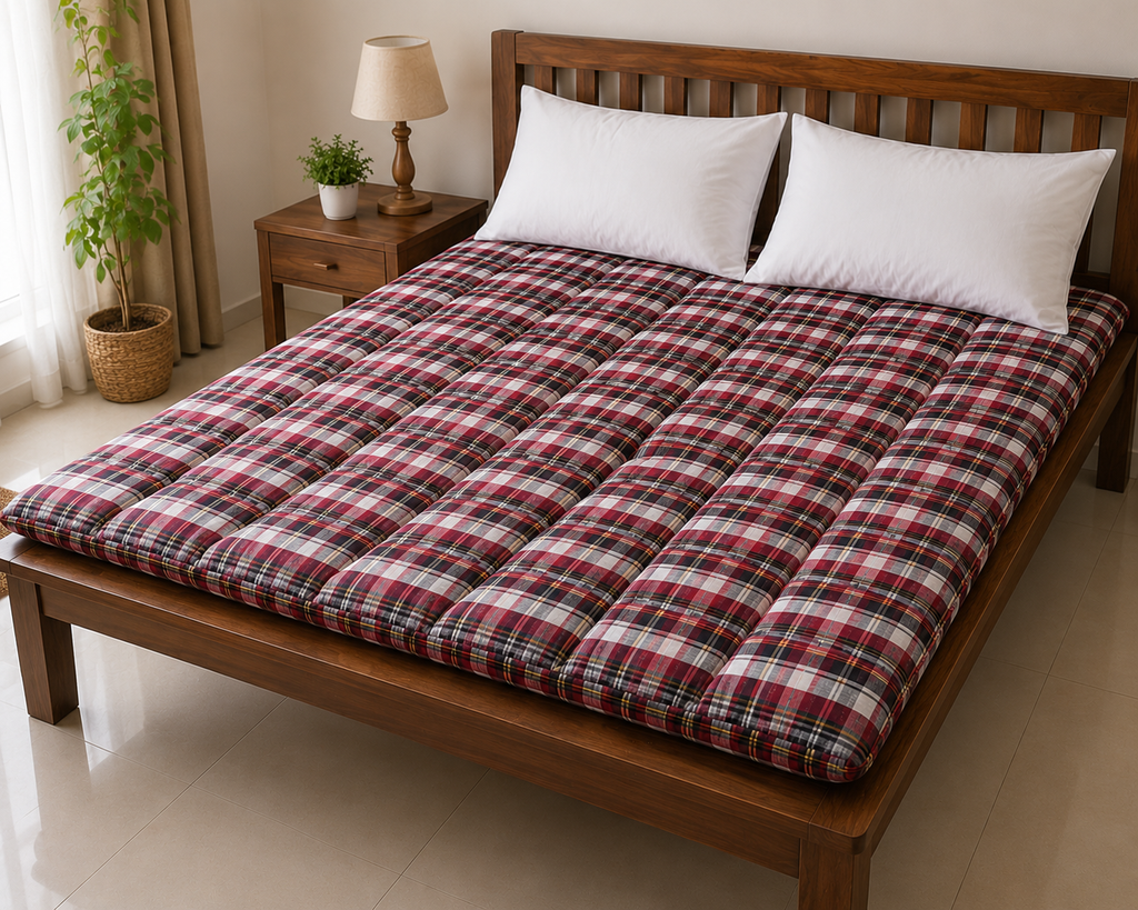 Premium Thin Cotton Mattress | Soft & Comfortable Floor Mattress